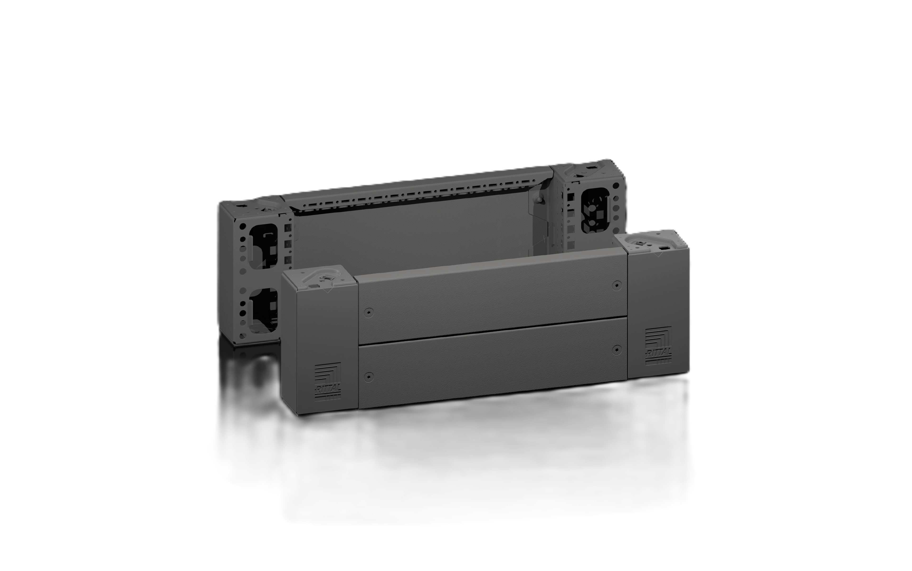 Rittal VX Base/Plinth Corner Piece Front and Rear W 800 mm