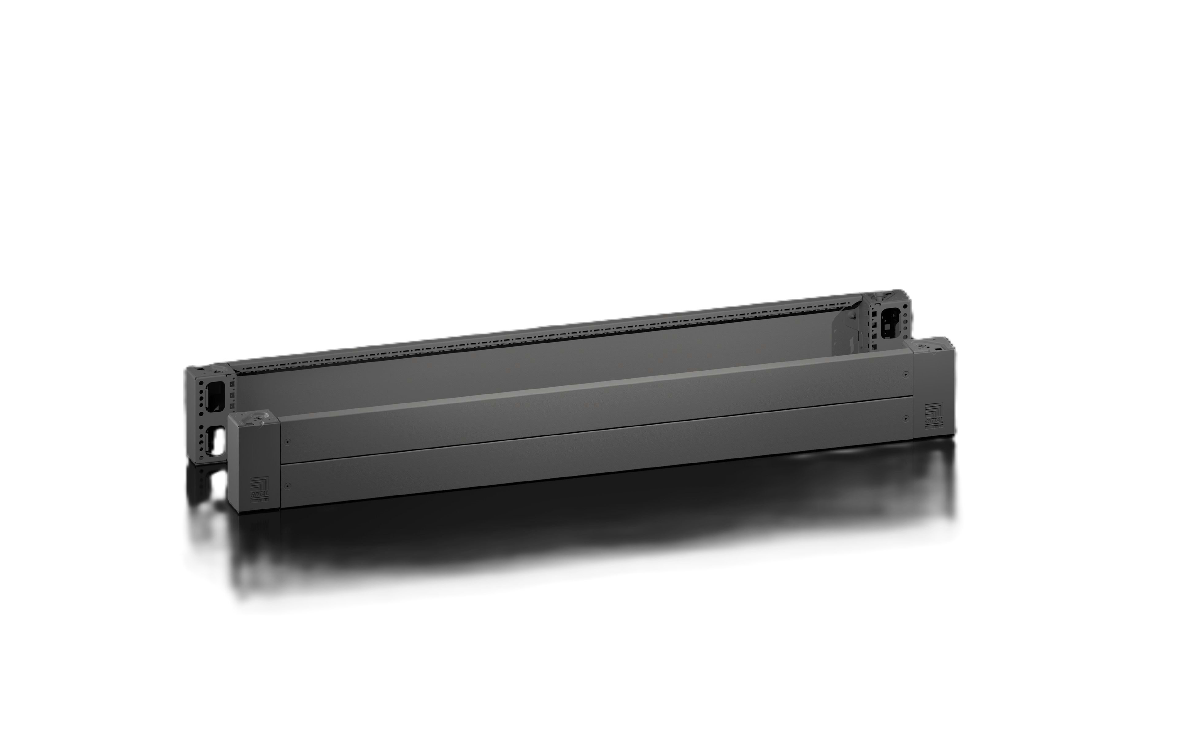 Rittal VX Base/Plinth Corner Piece Front and Rear W 1200 mm
