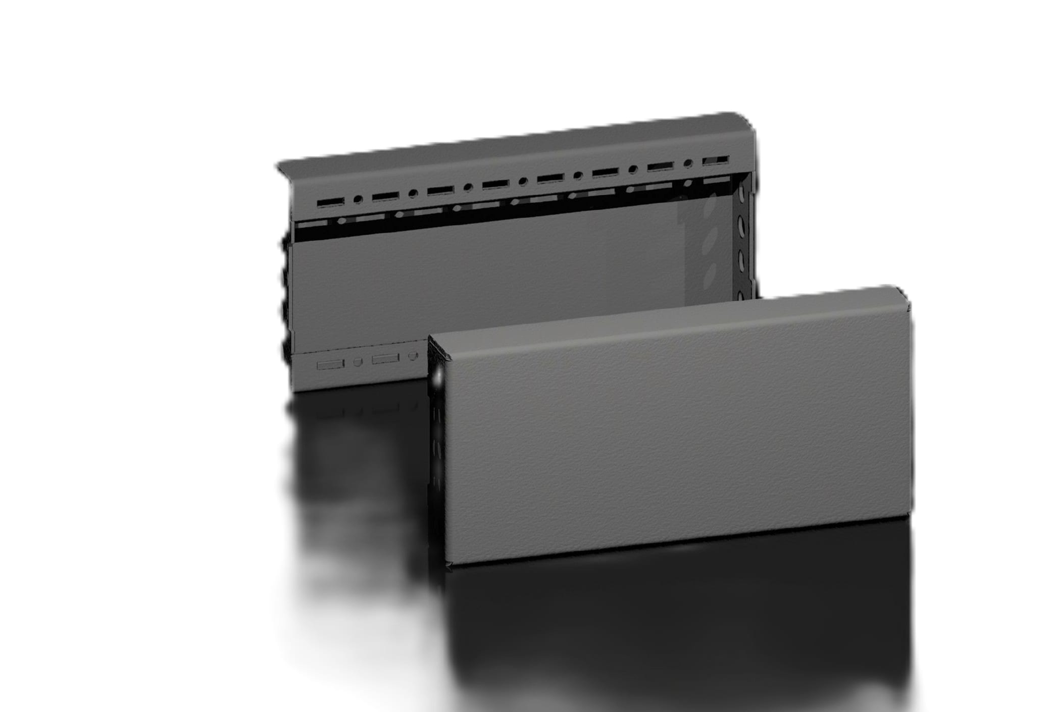 Rittal VX Base/Plinth Trim Panel Side D 400 mm