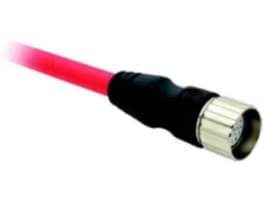 Allen-Bradley 889 DC Micro Cable,(M12)Female,Red,20m