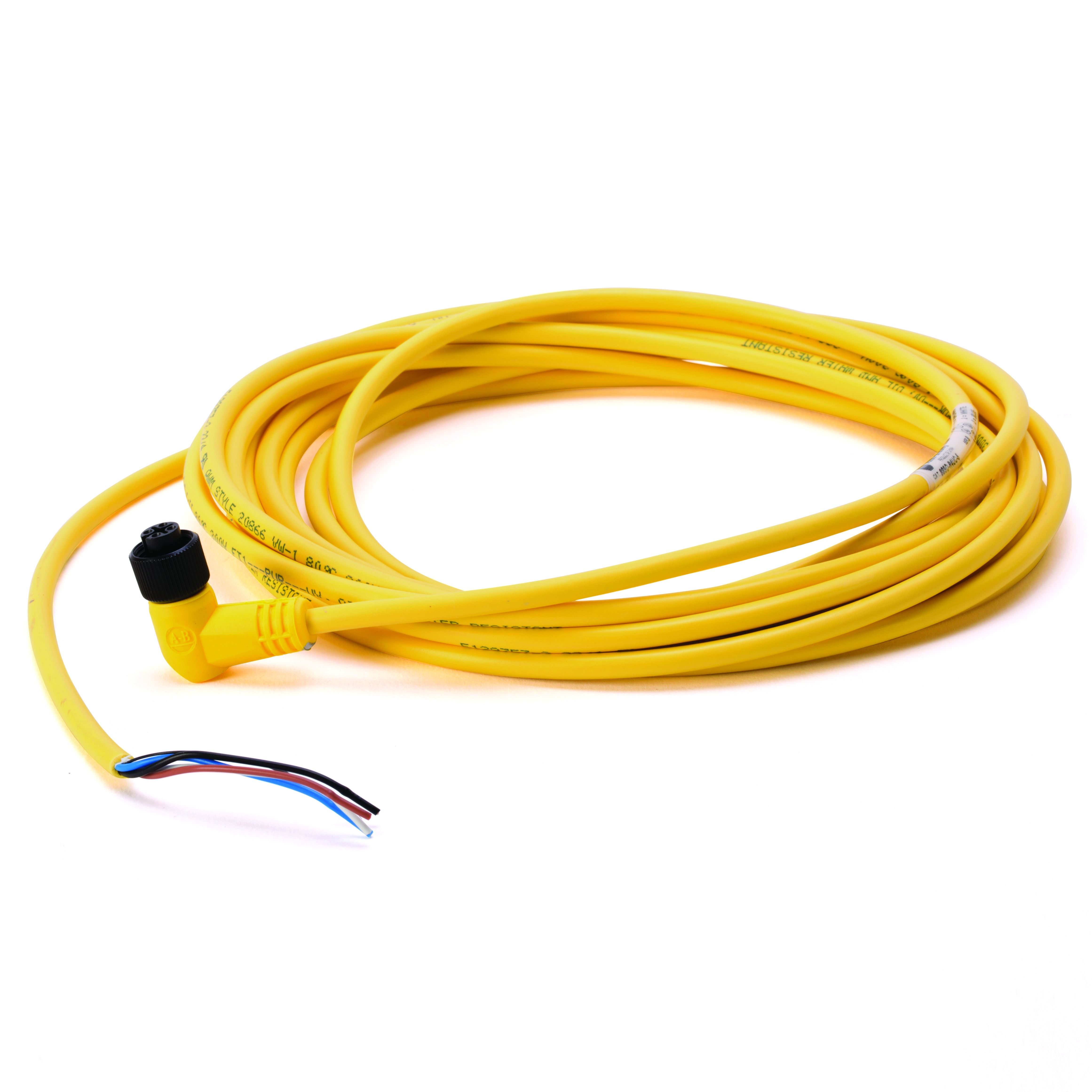 Allen-Bradley Cordset FemMicro 4pin4wire PUR 5Mtr
