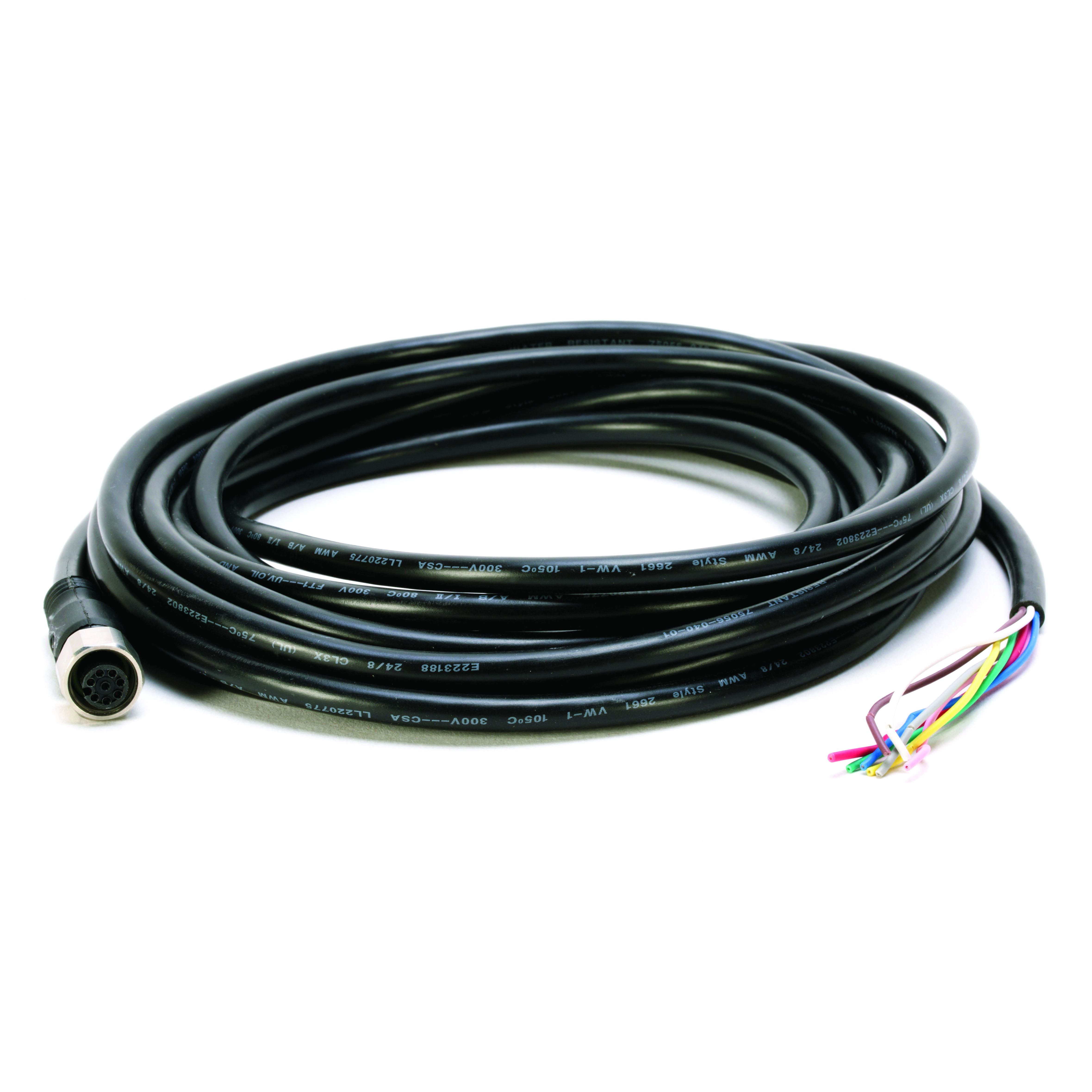 Allen-Bradley M23 Cable,Male, Straight (Int Threads),