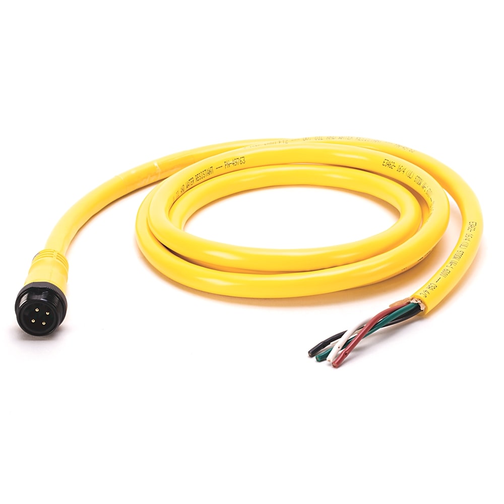 Allen-Bradley Mini Cable,Male, Straight (Ext Threads
