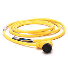 Allen-Bradley Mini Cable, Female, 30ft, Yellow 16AWG