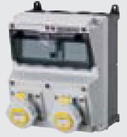 Mennekes AMAXX IP67 2x16A 5p 400V 1xRCD