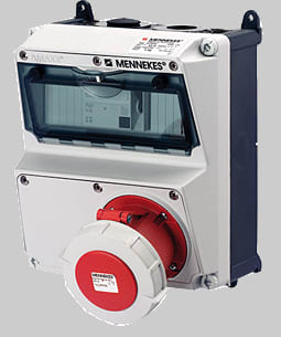 Mennekes AMAXX IP67 1x63A 5p 400V 1xRCD