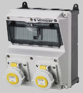 Mennekes AMAXX IP67 2x16A 3P 110V 1xRCD
