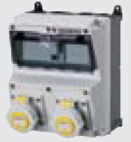 Mennekes AMAXX IP67 2x32A 3p 230V 1xRCD