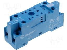 Finder FINDER SMA BLUE DIN SOCKET