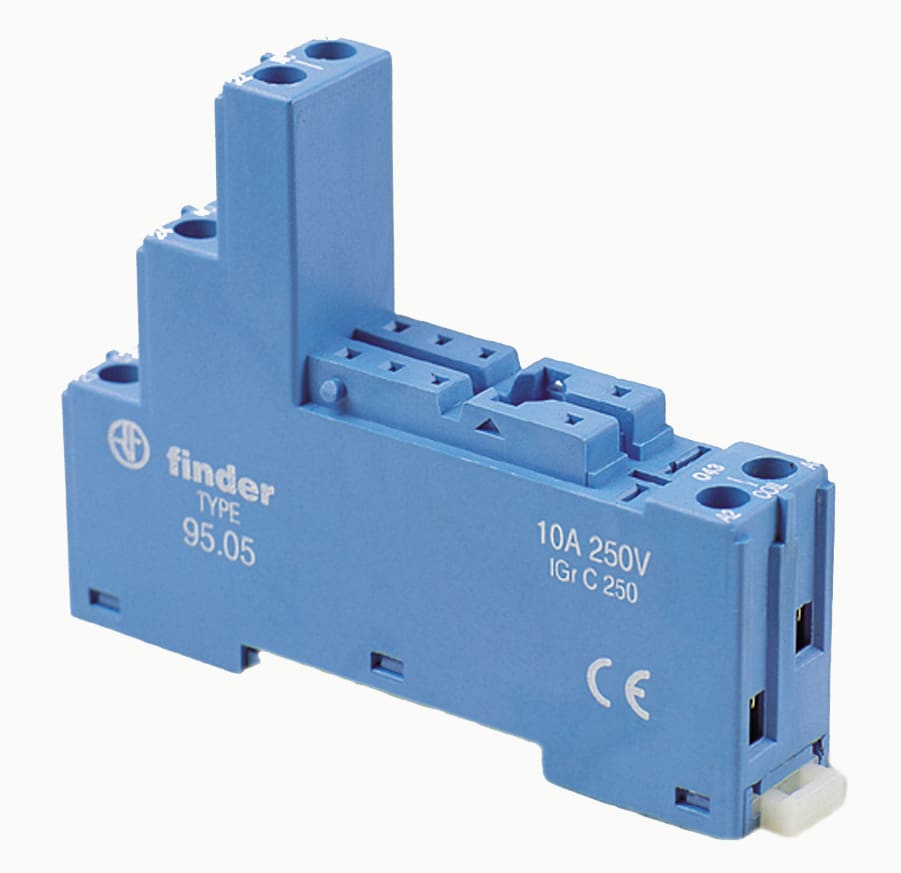 Finder FINDER Blue DIN SOCKET IP20