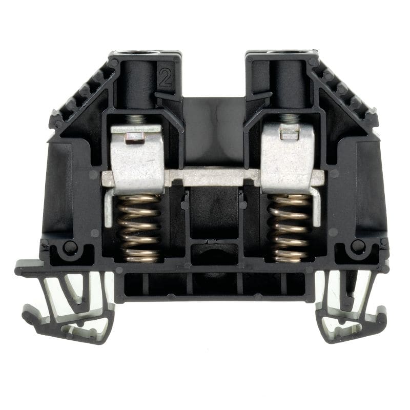 Weidmuller Feed-Through Terminal Block Black