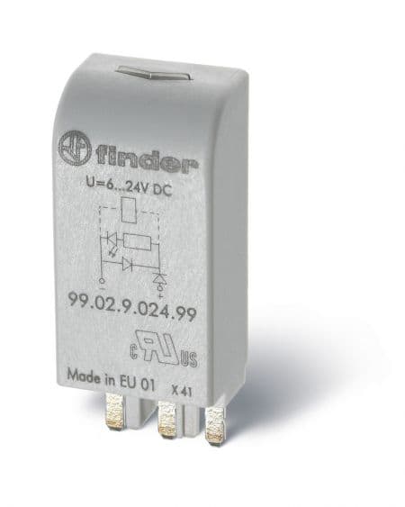 Finder Finder Module Green LED/Varistor