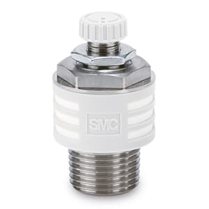 SMC ASN Series Exhaust Flow Control Valve with Silencer 1/8 NPT Male