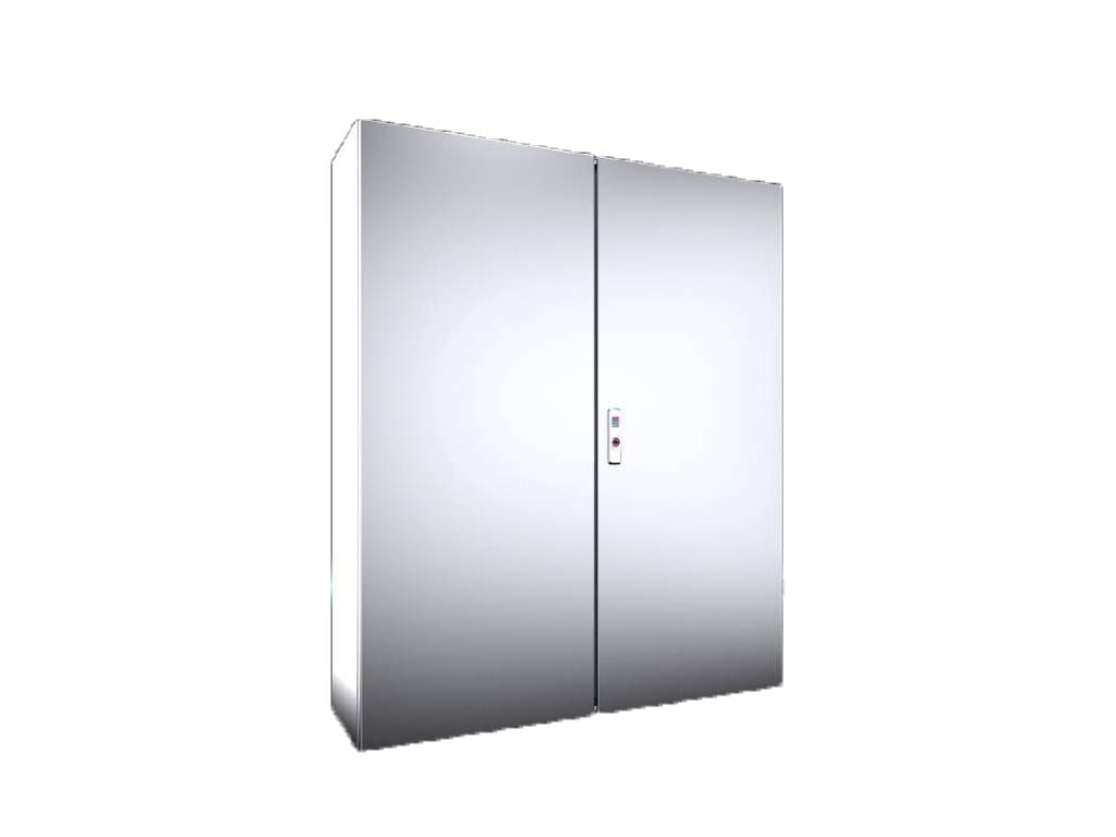 Rittal Rittal AX Compact enclosure Stainless Steel 1000Wx1200Hx300D mm Two Door with 3-point lock system with mounting plate