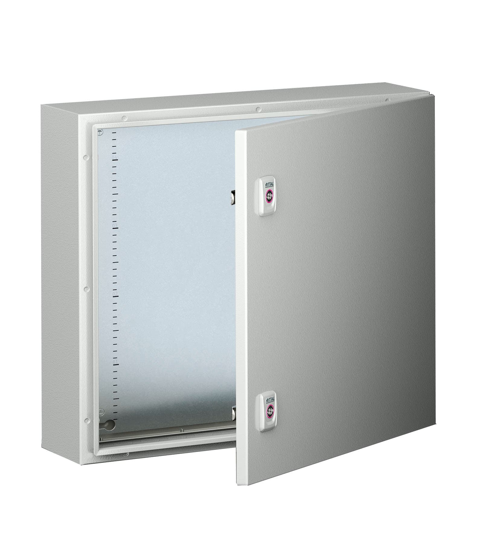 Rittal Rittal AX Compact enclosure Sheet Steel 800Wx1000Hx300D mm Single Door with two cam locks with mounting plate