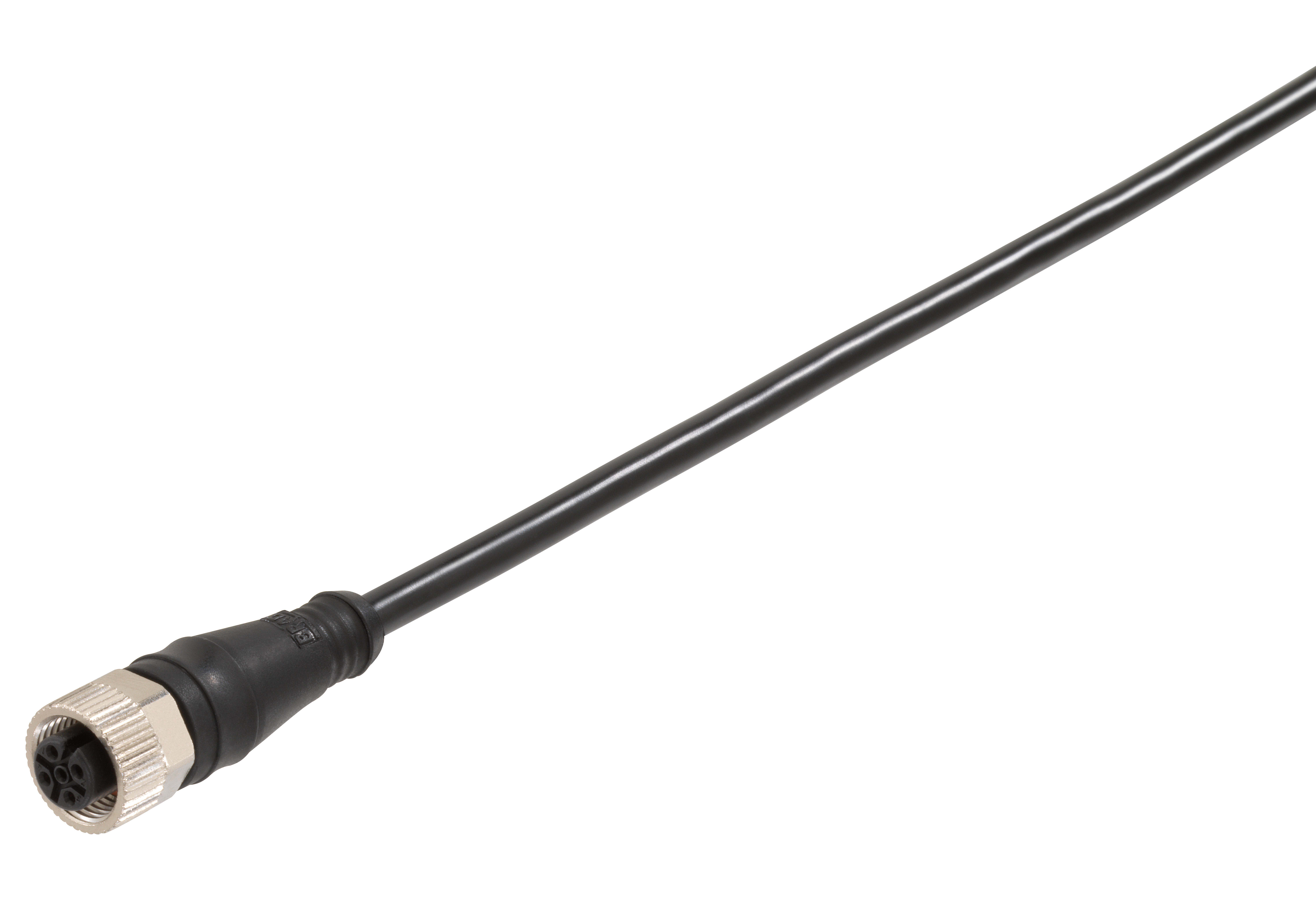 Molex - M12 SING. END CORDSET 5 POLE FEMALE STR.