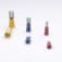 Cablecraft YELLOW PUSH ON FEMALE 6.3MM (PK=50)