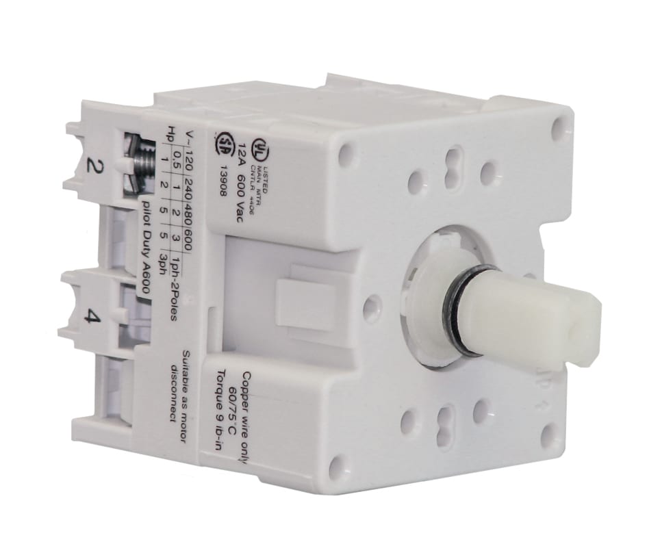 Allen-Bradley DOOR MT ON-OFF SW 12A 4P 90 DEG O-I