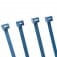 Cablecraft 385X4.8 METAL CON CABLE TIE BLUE (PK100)