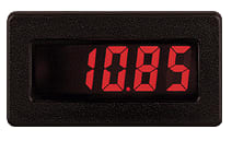 Red Lion Loop Pwrd Process Meter, Red Backlightin