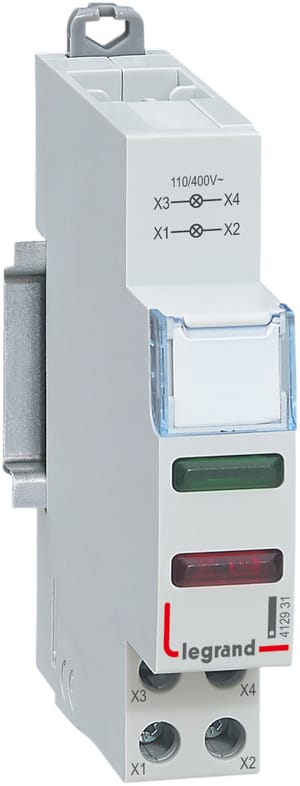 Legrand - Cx3 Ind. Green+red 110/400v