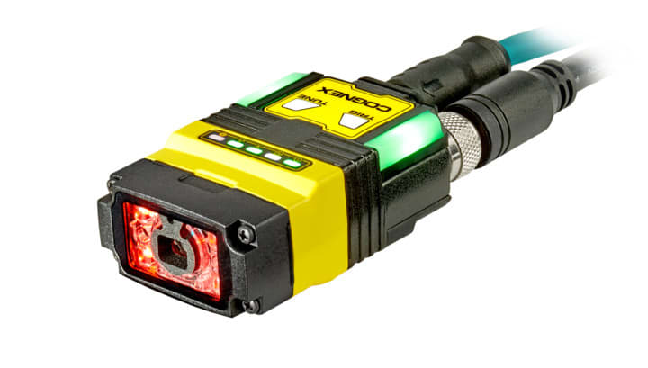 Cognex Cognex Dataman 280 Series Barcode Reader Monochrome 6.2mm Liquid Lens 24 V-DC,POE Red