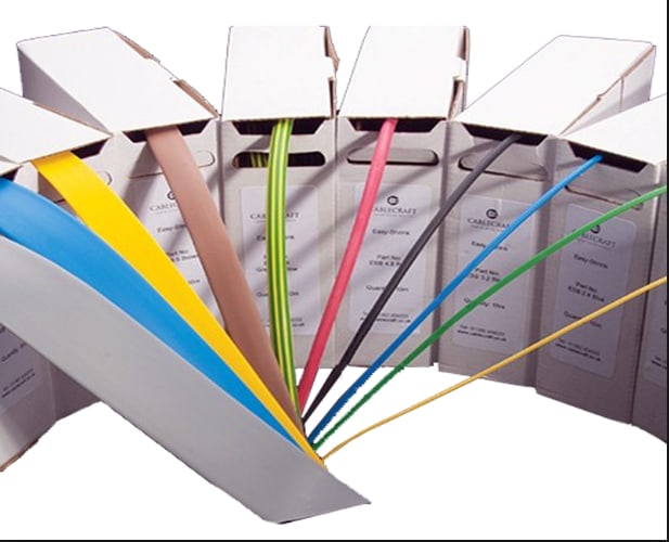 Cablecraft 3.2MM EASI SHRINK BOX YELLOW (15M)
