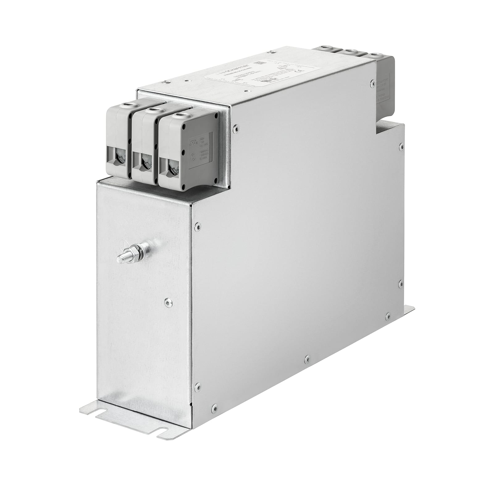 Schaffner 3~ Filter 480VAC, 50A, Term53, Cy 3.4uF