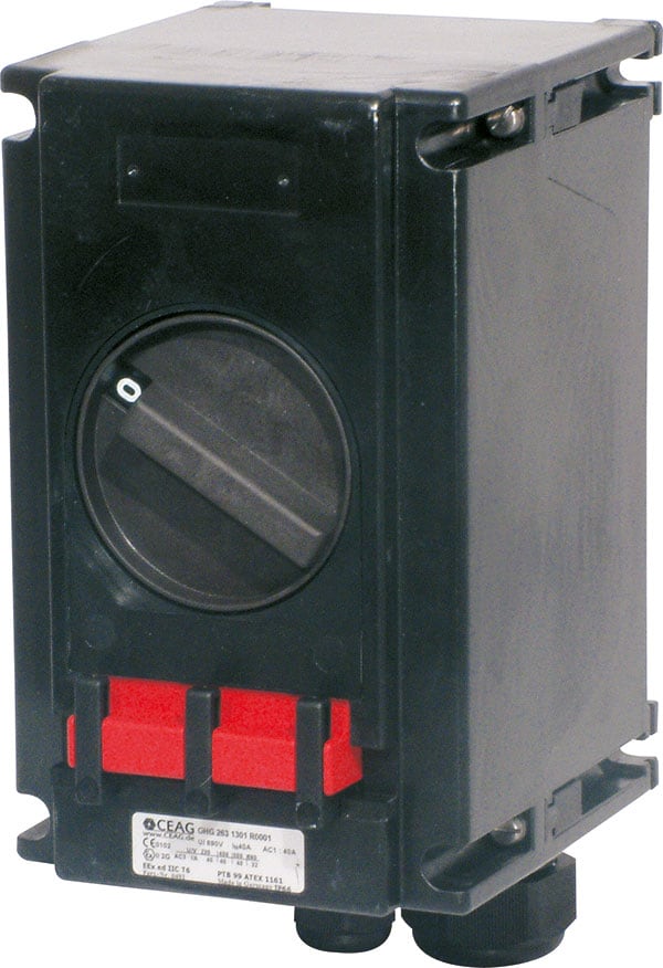 Crouse-Hinds Safety Switch Isolator zone 1 40A 4Pole