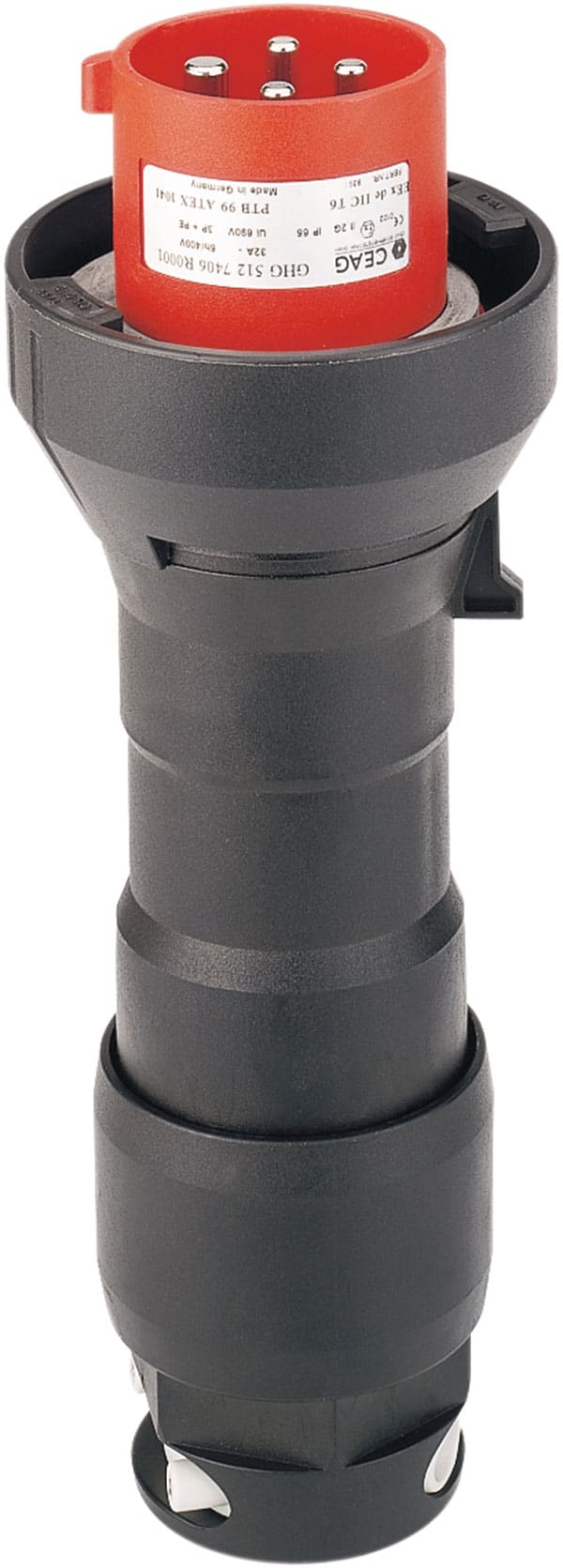 Crouse-Hinds 32A 4POLE 415V PLUG SKT