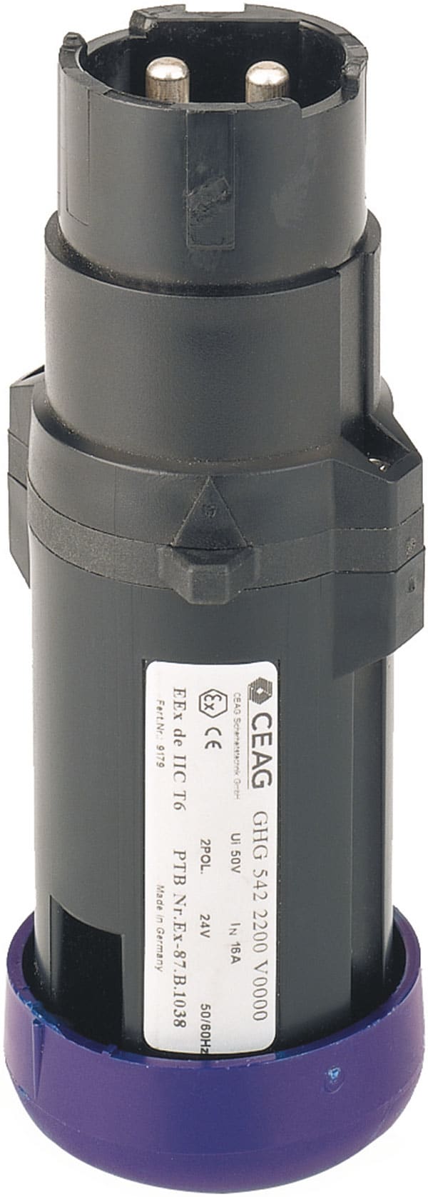 Crouse-Hinds PLUG 3P 24v ATEX EEx de IIC