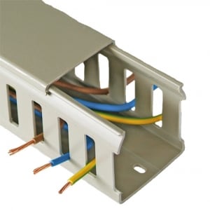 Betaduct - 37.5H x 25W PVC Closed Grey