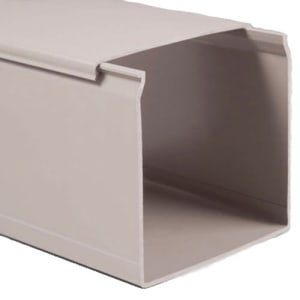 Betaduct 100H x 100W PVC Plain Grey