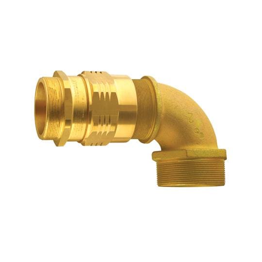 Kopex 90 Degree Elbow NICKEL PLATED M25 GLAND