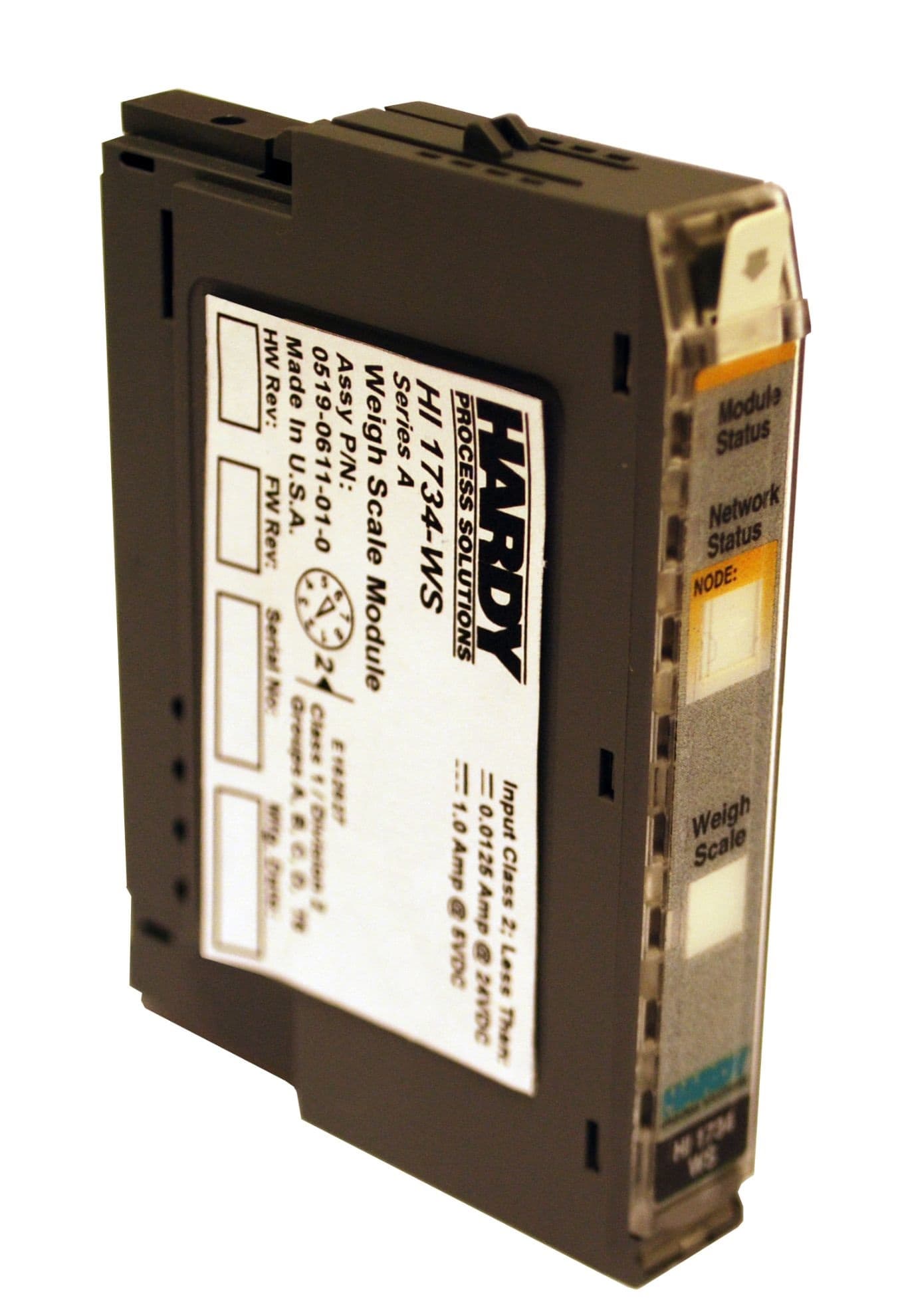 Hardy Process Single Slot Single Scale Weigh Scale Module