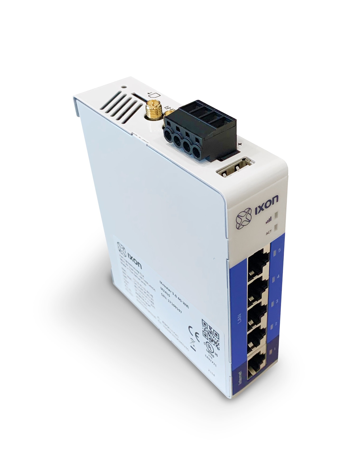 Ixon IXON IXrouter3 IX2410 Gateway Wi-Fi Enables & Ethernet (Wired Network)