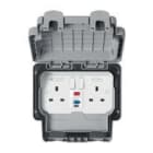 MK - 2G 13A RCD SOCKET 30MA PASSIVE