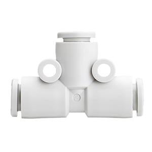 SMC KQ2 Series One-Touch Fitting Tee 4 mm Tube 1/8" BSP Male