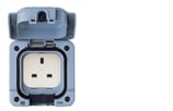 MK - MK 56480GRY Socket 1G 13A IP56