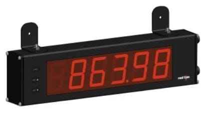 Red Lion 2.25" High 6-Digit Serial Slave Display