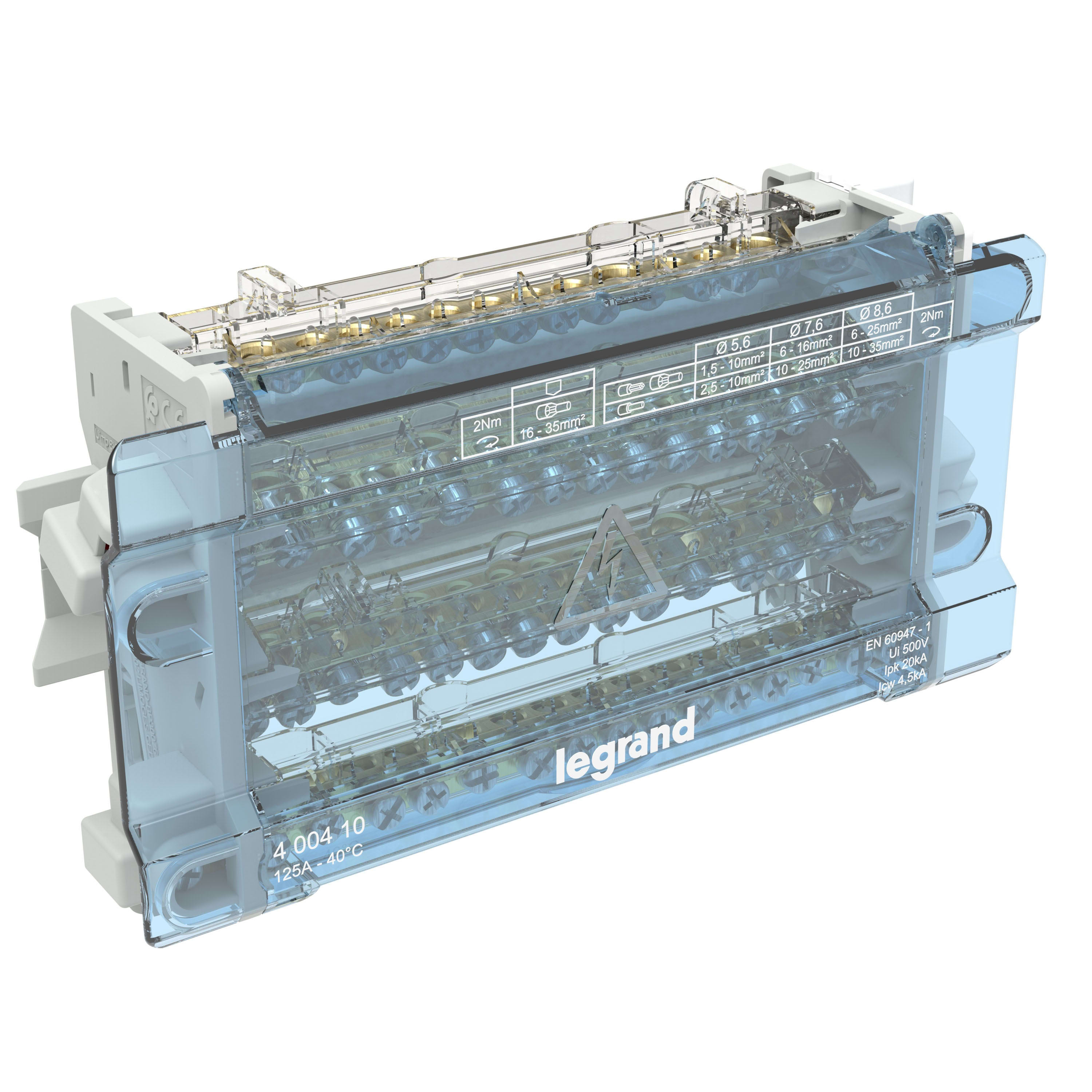 Legrand - Distribution Block 4 Pole 125A