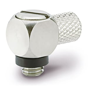 SMC M Series Miniature Fitting Hose Elbow (Port Size M5X0.8, Tube Size Ø4XØ2.5)