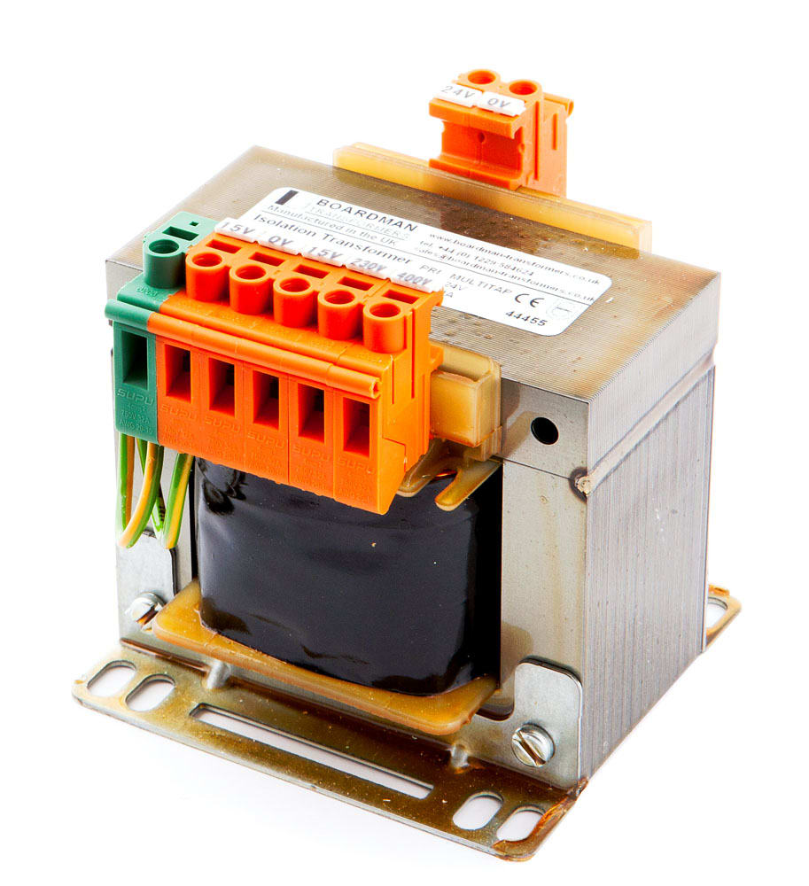 Boardman Transformers 200VA PRI 230-400+/-15V SEC 110V