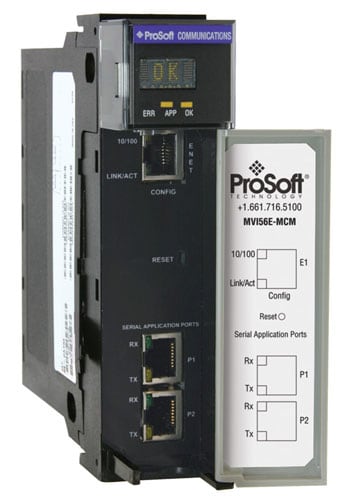 Prosoft Modbus Master/Slave Serial Enhanced Comm