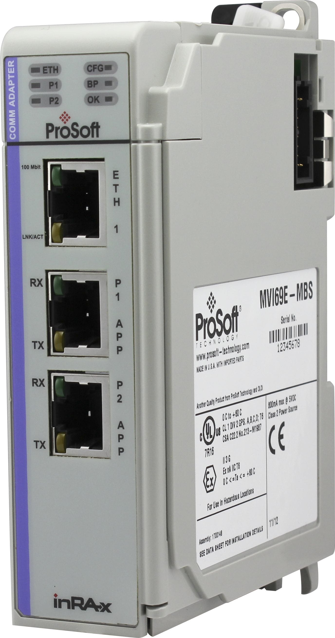 Prosoft Modbus Serial Enhanced Communication Mod