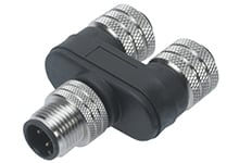 Molex - Y SPLITTER M12 MALE 2 M8 FEM