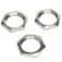 Cablecraft NICKEL PLATED BRASS L/NUT 32MM