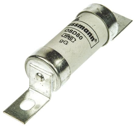 Bussmann 80AMP 550VAC OFFSET BOLTED TAG FUSE LINK