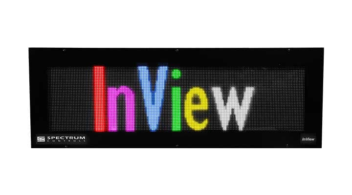 Spectrum Controls InView Message Display