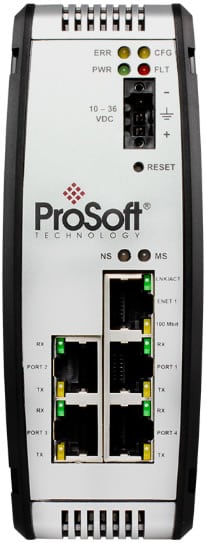 Prosoft PROFINET Device to Modbus Serial 4 ports